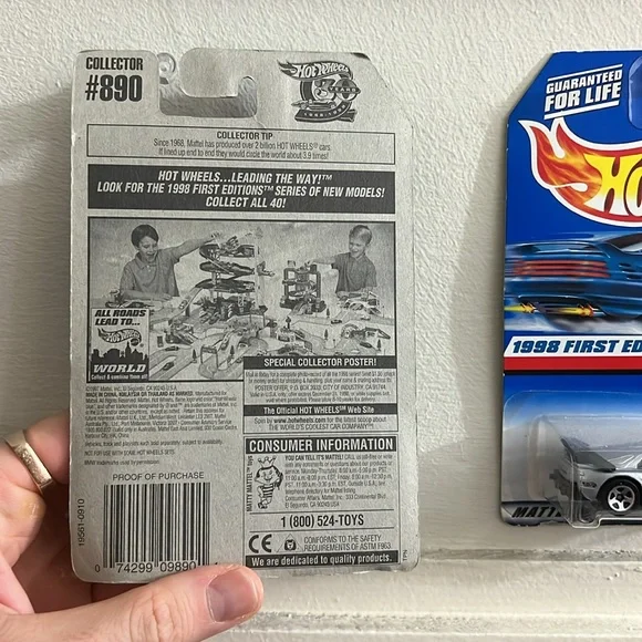 Mattel Hot Wheels toy cars (2) from 1990s - Picture 4 of 10